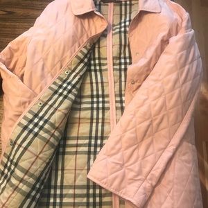 Burberry button down jacket